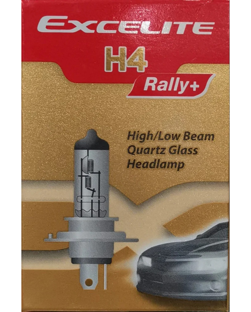 EXCELITE RALLY PLUS H4 12V 130/100W HALOGEN BULB P43t